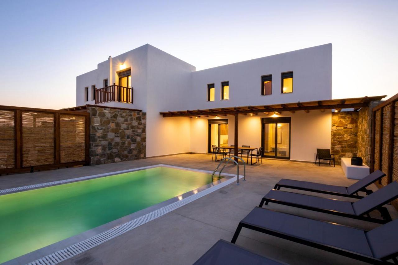 Cato Agro 4, Seafront Villa With Private Pool Afiartis Exterior photo